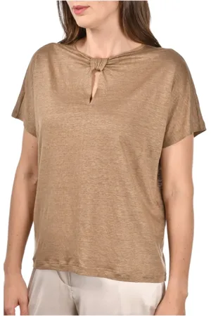 Gran Sasso Bluser & Skjorter, Dame, Brun, M, Brun Sweater Kollektion