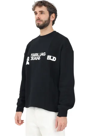 Karl Lagerfeld Sweathshirts & Hoodies, Herre, Sort, L, Sorte sweatre