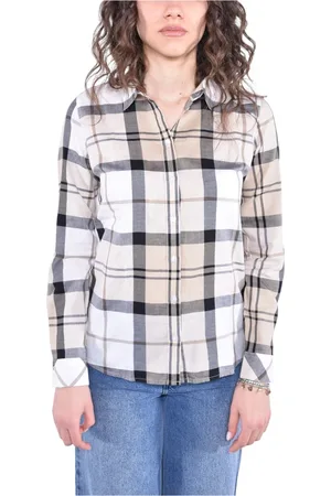 Barbour Bluser & Skjorter, Dame, Flerfarvet, L, Bomuld, Tartan Print Bomuldsskjorte