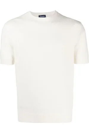 DRUMOHR Top, Herre, Hvid, 2XL, Hvide T-shirts og Polos