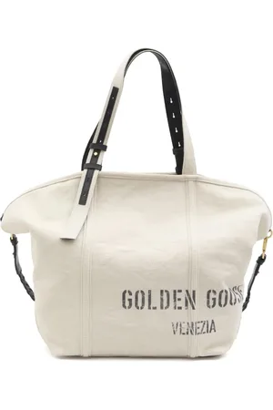 Golden Goose Taske, Dame, , ONE SIZE, Uld, Logo Taske med Justerbar Strop
