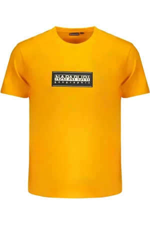 Napapijri Top, Herre, , 2XL, Bomuld, Bomuld T-shirt med tryk og logo