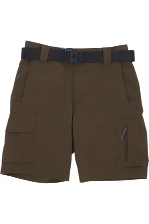 Columbia Shorts, Herre, Grøn, W28, Polyester, Nyttige Cargo Shorts Olivengrøn