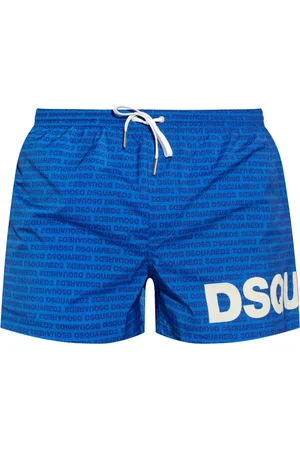 Dsquared2 Badetøj, Dame, Blå, XL, Moderne Herretøj Kollektion