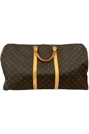 LOUIS VUITTON Pre-owned, unisex, Brun, ONE SIZE, Tyl, Pre-owned Canvas rejsetasker