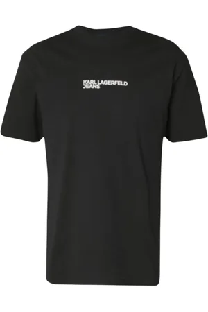 Karl Lagerfeld Top, Herre, Sort, M, Herre Regular Kortærmet Tee