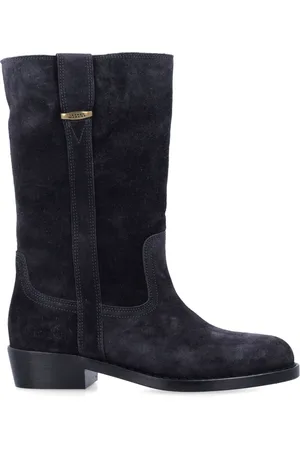 Isabel Marant Sko, Dame, Sort, 40 EU, Uld, Sort Ruskind Heikee Støvler