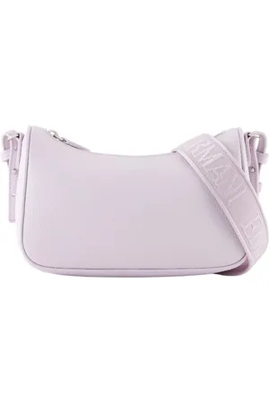 Emporio Armani Taske, Dame, Lyserød, ONE SIZE, Uld, Stilfulde tasker med logoprint