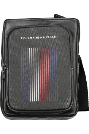 Tommy Hilfiger Taske, Herre, Sort, ONE SIZE, Uld, Sort Skuldertaske | Polyethylen Materiale