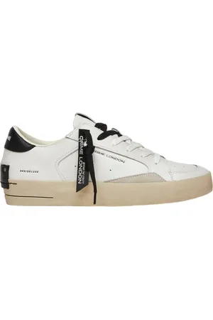 Crime london Sko, Herre, Hvid, 42 EU, Uld, Sneakers