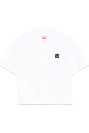 Kenzo Top, Dame, Hvid, M, Uld, Bianco T-shirt Stilfuld Casual Pasform