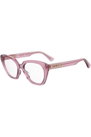 Moschino Tilbehør, unisex, Lyserød, 51 MM, Uld, Fuchsia Stilfulde MU1 Solbriller