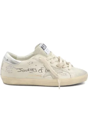 Golden Goose Sko, Dame, , 37 EU, Uld, Stilfulde Læderstjernesneakers