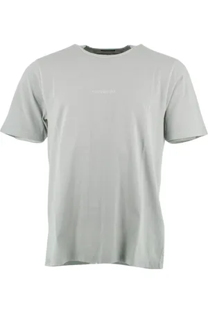 C.P. Company Top, Herre, Grå, XL, Bomuld, Grå Kortærmede T-shirts og Polos