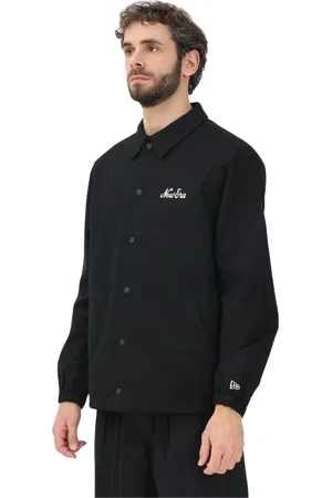 New Era Jakke, Herre, Sort, XL, Essentiel Sort Windbreaker Jakke