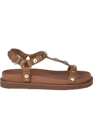 Ash Sko, Dame, Brun, 36 EU, Uld, Stilfulde Sandaler til Sommerdage
