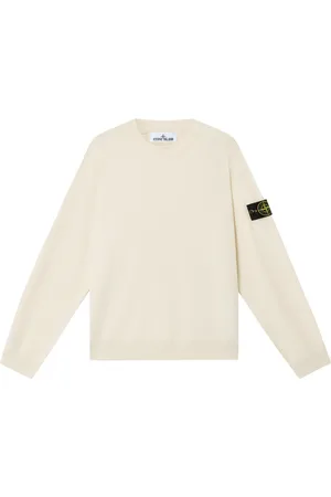 Stone Island Strik, Herre, , L, Bomuld, Blød Bomuld Strik Crewneck Jumper