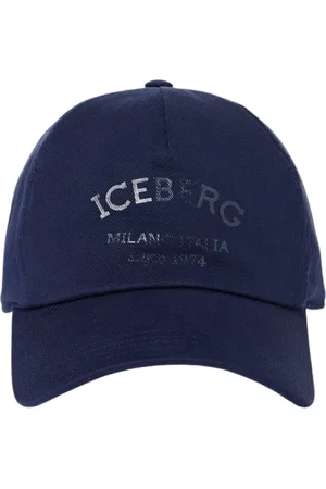 Iceberg Tilbehør, Herre, Blå, ONE SIZE, Uld, Blå Milano Italia Baseballkasket