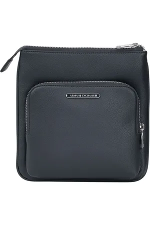 Armani Exchange Taske, Herre, Blå, ONE SIZE, Uld, Blå Crossbody Taske Forår Sommer
