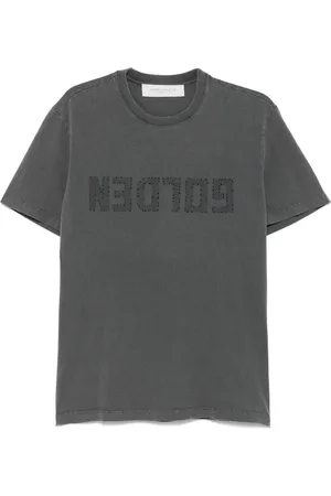 Golden Goose Top, Herre, Grå, L, Uld, Antracit Guld T-Shirt