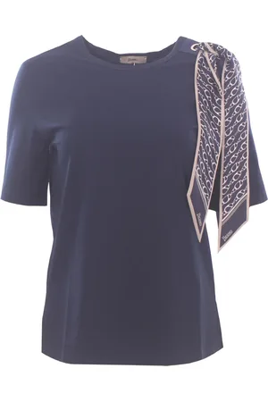 HERNO Top, Dame, Blå, L, Blå T-shirts og Polos