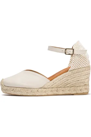 Wonders Sko, Dame, , 39 EU, Læder, Alpargatas ENA Blanco Roto, Farve: