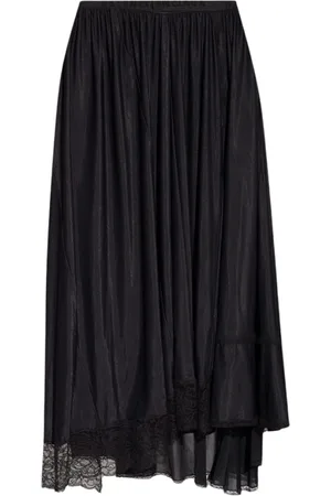 Balenciaga Nederdel, Dame, Sort, XS, Blondekantet nederdel