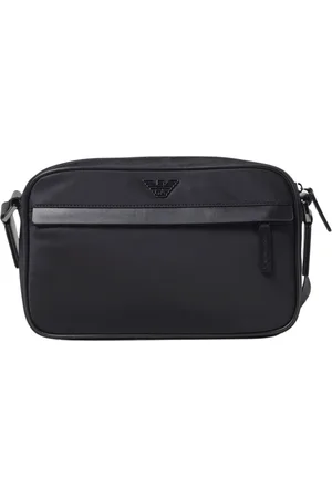 Emporio Armani Taske, Herre, Sort, ONE SIZE, Uld, Sorte tasker til et stilfuldt look