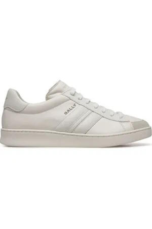 Bally Sko, Herre, Hvid, 40 EU, Læder, Tyger Sneakers