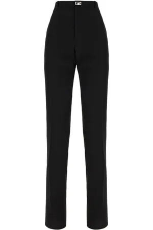 Givenchy Bukser, Herre, Sort, M, Uld, Slim-fit Bukser