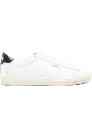 Golden Goose Sko, Herre, Hvid, 42 EU, Uld, Matchstar Low-top Sneakers