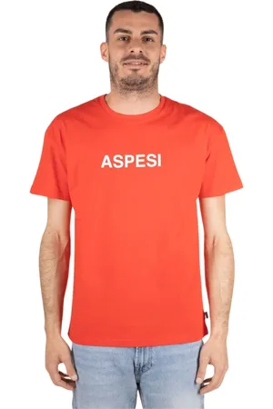 Aspesi Top, Herre, Rød, XL, Bomuld, Basic T-shirt 2