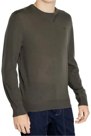 Armani Exchange Strik, Herre, Grøn, S, Uld, Trøje