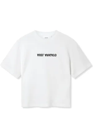 Axel Arigato Top, Dame, Hvid, M, Bomuld, Distort T-Shirt