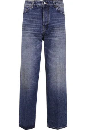 haikure Jeans, Dame, Blå, W28, Bomuld, Betty Mid Cropped Jeans