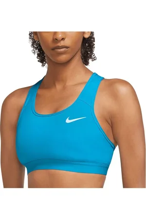 Nike Sport, Dame, Blå, 2XL, Polyester, Sport-BH Bv3900