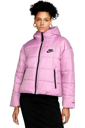 Nike Jakke, Dame, Lyserød, M, Polyester, Therma-FIT Vandtæt Jakke