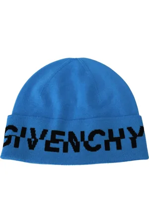 Givenchy Tilbehør, unisex, Blå, ONE SIZE, Uld, Blå Uld Unisex Vinterhue