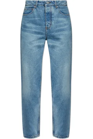Ami Jeans, Herre, Blå, W34, Bomuld, Tapered Fit Jeans