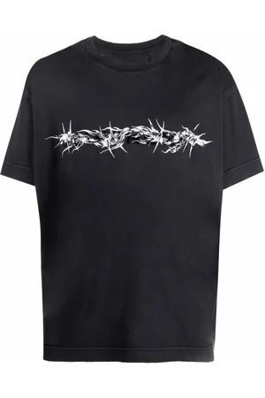 Givenchy Top, Herre, Sort, S, Uld, Stilfuld T-shirt