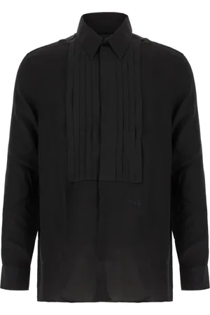 Givenchy Skjorte, Herre, Sort, XL, Silkeskjorte