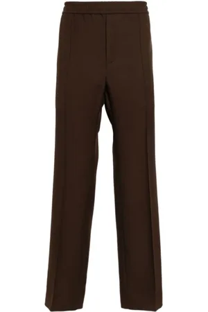 Gucci Bukser, Herre, Brun, L, Bomuld, Stribet Detail Bomuldsbukser