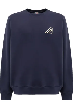 Autry Sweathshirts & Hoodies, Herre, Blå, XL, Bomuld, Icon Crew Neck Sweatshirt
