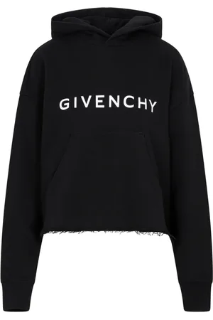Givenchy Sweathshirts & Hoodies, Dame, Sort, M, Bomuld, Sort Hættetrøje i Bomuld