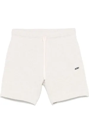 Autry Shorts, Herre, Hvid, M, Bomuld, Shorts med elastisk linning