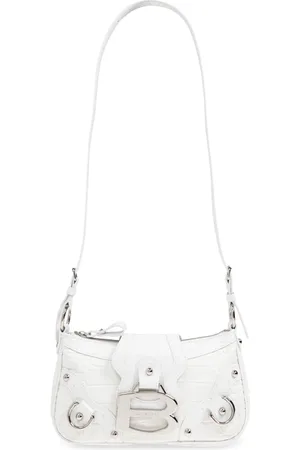 Balenciaga Taske, Dame, Hvid, ONE SIZE, Uld, Essex Small Skuldertaske