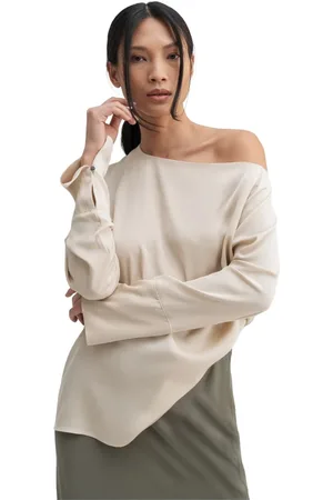 Ahlvar Gallery Bluser & Skjorter, Dame, , M, Uld, Blouse i kinesisk silke