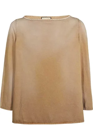 Gucci Top, Herre, , XL, Bomuld, Bomulds T-shirt med Maxi Broderi