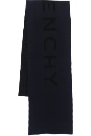Givenchy Tilbehør, Dame, Grå, ONE SIZE, Uld, Double Face Scarf