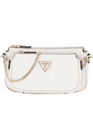 Guess Taske, Dame, Hvid, ONE SIZE, Uld, Noelle Håndtaske